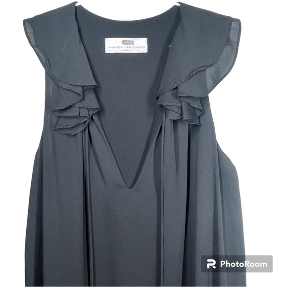 Amanda Uprichard Maternity Crepe Shift Dress - Size S - Picture 6 of 8